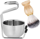 Pincel de Barbear com Suporte